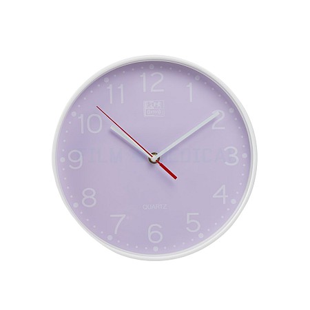 Lilac Wall Clock